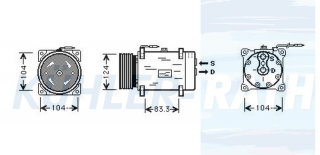 Kompressor passend fr Renault