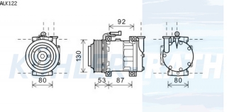 Kompressor passend fr Alfa Romeo