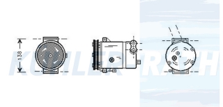 Kompressor passend fr Chevrolet/Daewoo