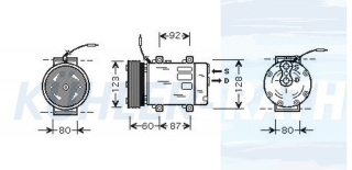 Kompressor passend fr Renault