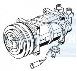 Kompressor passend fr Rover/Volvo