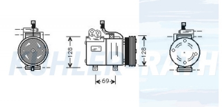 Kompressor passend fr Hyundai