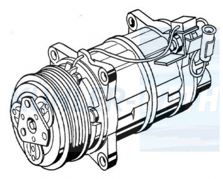 Kompressor passend fr Volvo