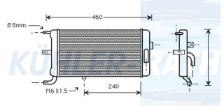 Zusatzkhler passend fr Audi