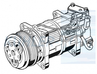 Kompressor passend fr Volvo