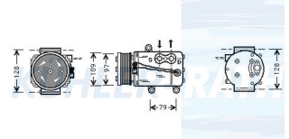 Kompressor passend fr Ford