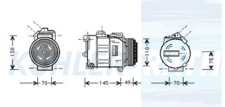 Kompressor passend fr BMW