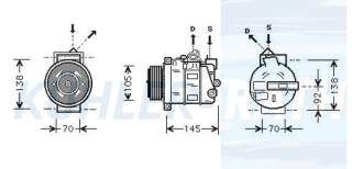 Kompressor passend fr Mercedes