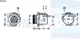 Kompressor passend fr Mercedes-Benz