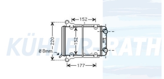 Zusatzkhler passend fr Audi