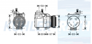 Kompressor passend fr Hyundai
