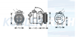 Kompressor passend fr VW