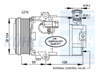 Kompressor passend fr Opel