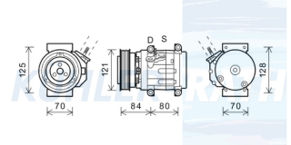 Kompressor passend fr Chevrolet/Opel