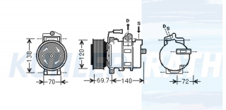 Kompressor passend fr Audi