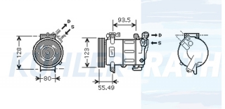 Kompressor passend fr Peugeot