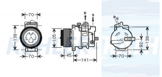 Kompressor passend fr Mercedes