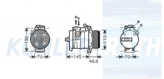 Kompressor passend fr BMW