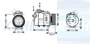 Kompressor passend fr BMW