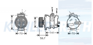 Kompressor passend fr Audi