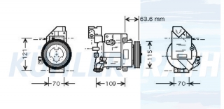 Kompressor passend fr Mercedes