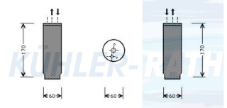 Trockner passend fr Chrysler/Dodge