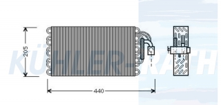 Verdampfer passend fr BMW