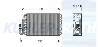 Verdampfer passend fr BMWBMW