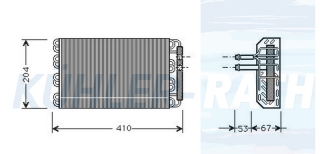 Verdampfer passend fr BMW