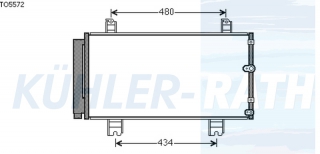 Kondensator passend fr Lexus