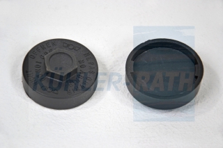 Deckel passend fr 46mm Renault/Peugeot ohne Ventil mit Dichtung