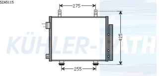 Kondensator passend fr Nissan/Suzuki
