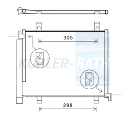 Kondensator passend fr VW/Seat/Skoda