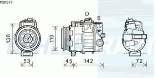 Kompressor passend fr Mercedes-Benz