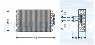 Verdampfer passend fr Mercedes-Benz