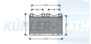 Heizkhler passend fr BMW