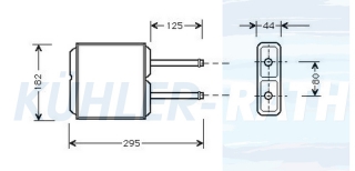 Heizkhler passend fr Mazda