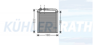 Heizkhler passend fr VW