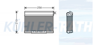 Heizkhler passend fr BMW