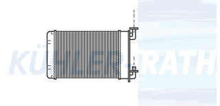 Heizkhler passend fr BMW