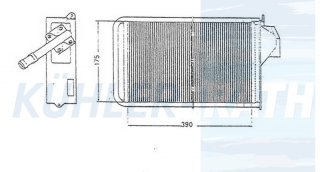 Heizkhler passend fr Iveco