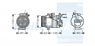 Kompressor passend fr Renault/Nissan