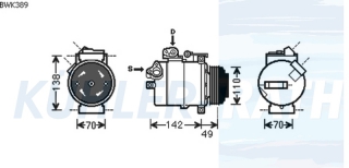 Kompressor passend fr BMW