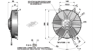 Ventilator passend fr Comex