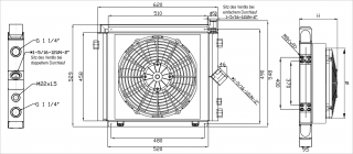 lkhler passend fr GR500 mit Beipass hydraulisch drckend