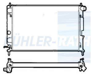 Wasserk�hler passend f�r Opel