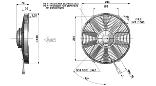 Ventilator passend fr Comex