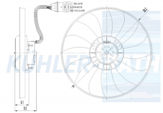 Lfter passend fr VW/Seat