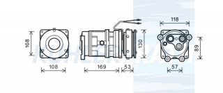 Kompressor passend fr Komatsu