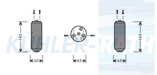 Trockner passend fr Honda/Suzuki